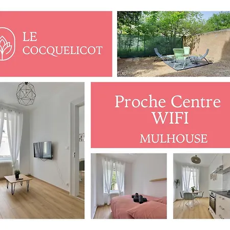 Le Coquelicot: Cozy Terrace Retreat Near Historic Center